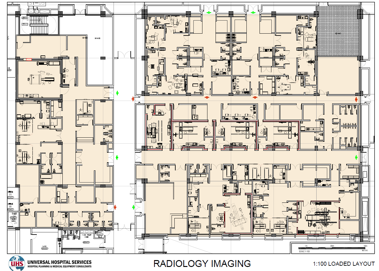 POPULATED FLOOR LAYOUTS